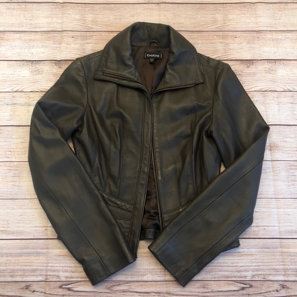 bebe Leather Jacket